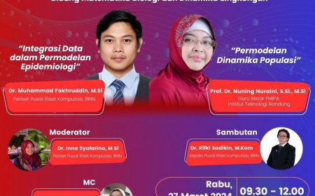 [ 27 Maret 2024 ] Kolokium bidang Matematika Biologi dan Dinamika Lingkungan