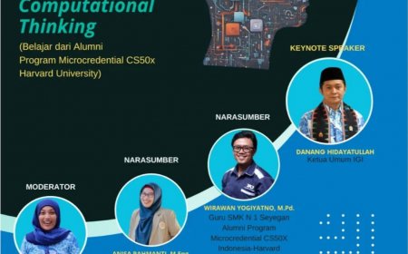 [4 April 2024]  Webinar Meningkatkan Literasi Melalui Strategi Komputational Thinking