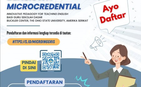 [Deadline 25 Mei 2024]  Beasiswa non gelar atau microcredential bidang Bahasa Inggris (IPTE)