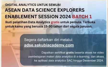 [6/20/27 April 2024] ASEAN Data Science Enablement Session 2024