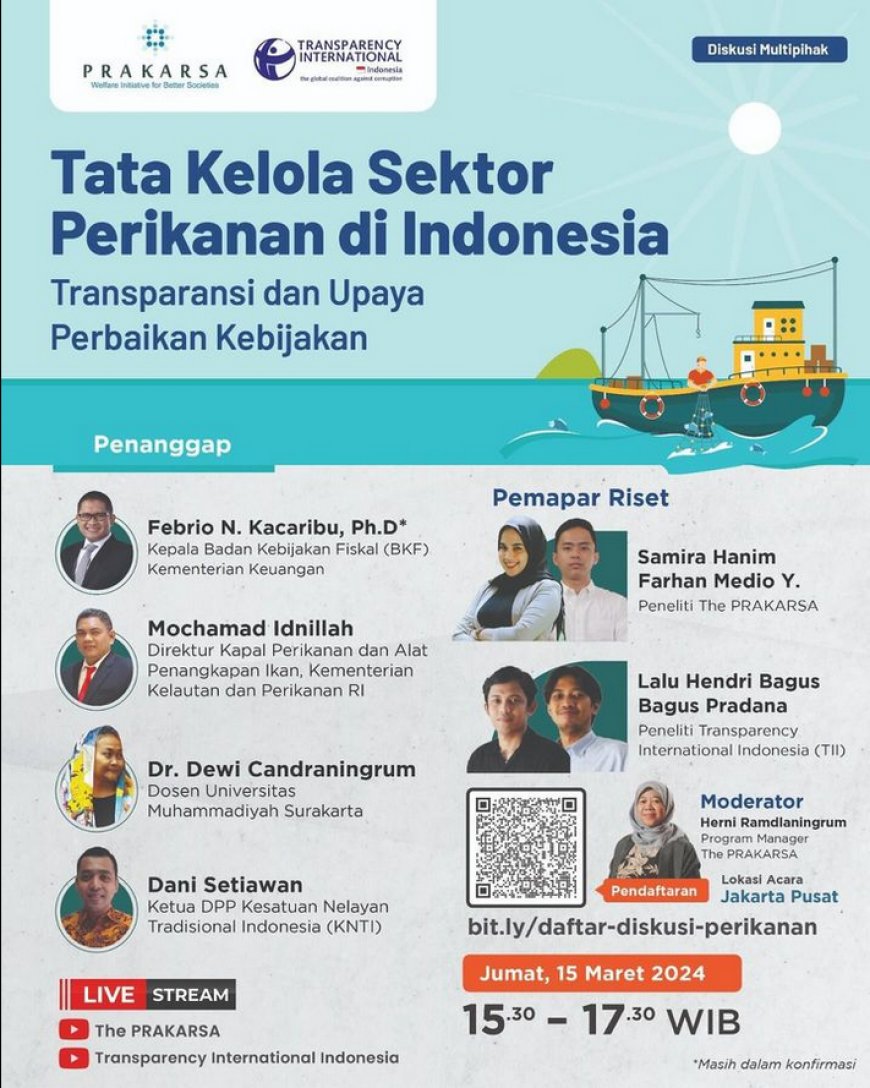 [15 Maret 2024] Tata Kelola Sektor Perikanan di Indonesia