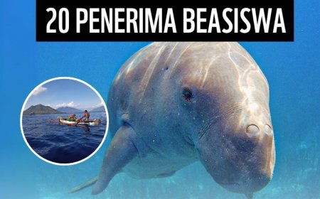 [Daftar 2 - 22 April 2024] Beasiswa Pelatihan CoE Kawasan Konservasi di Perairan