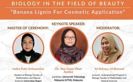 [18 April 2024] Biology in the Field of Beauty: Banana Lignin for Cosmetic Application