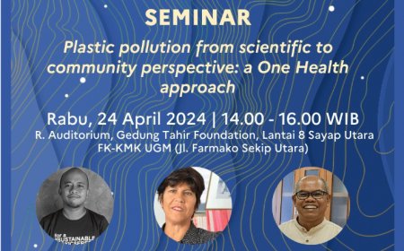 [Seminar | 24 April 2024] Plastic Pollution from Scientific to Community Perspective: A One Health Approach