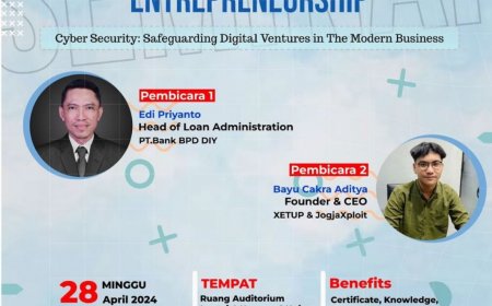 [28 April 2024] Seminar CYBER SECURITY ON DIGITAL ENTREPRENEURSHIP