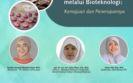 [4 Mei 2024] Webinar Sinergi Biologi dan Farmasi melalui Bioteknologi