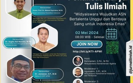 [ 2 Mei 2024 ] WORKSHOP PENULISAN KARYA TULIS ILMIAH