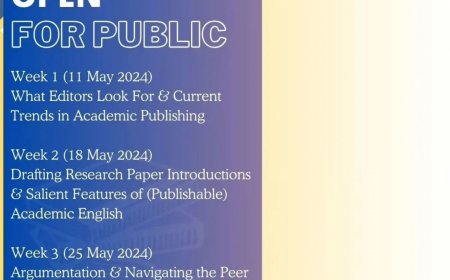 [6-24 Mei 2024] Academic Writing Workshop Virtual Shortcourse