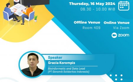 [16 May 2024] Introduction to Post NGS Analysis Workflow