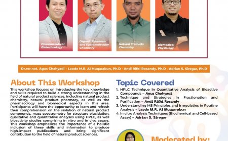 [June 24-25, 2024] Workshop : Weaving Strings of Natural Product Sciences Into A Web of Comprehensive, Integrated Research for High Impact Publications