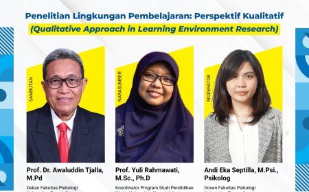 [12 Juni 2024] Kuliah Umum Penelitian Lingkungan Pembelajaran: Perspektif Kualitatif