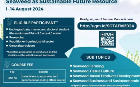 [August 1-14, 2024] The International Summer Course of Tropical Aquaculture and Fisheries Management