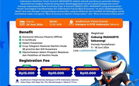 [ 20 Juni 2024 ] Indonesian Maritime Youth Summit 2024