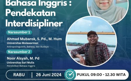 [26 Juni 2024] Webinar Bahasa dan Budaya dalam Pembelajaran Bahasa Inggris