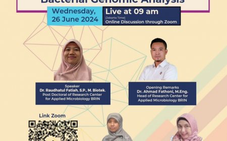 [ 26 Juni 2024 ] Webinar Exploring Antifungal Properties through Bacterial Genomic Analysis