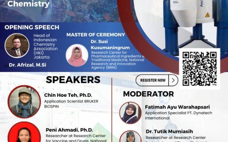 [27 Juni 2024] WEBINAR Knowledge Sharing about Research in The Field of Chemistry