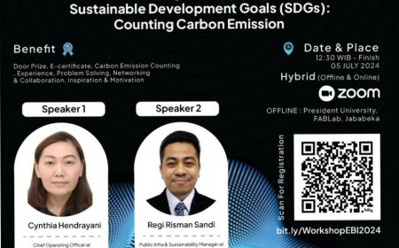 [05 July 2024] Workshop Maintaining and Applying the Sustainable Development Goals (SDGs) : Counting Carbon Emission