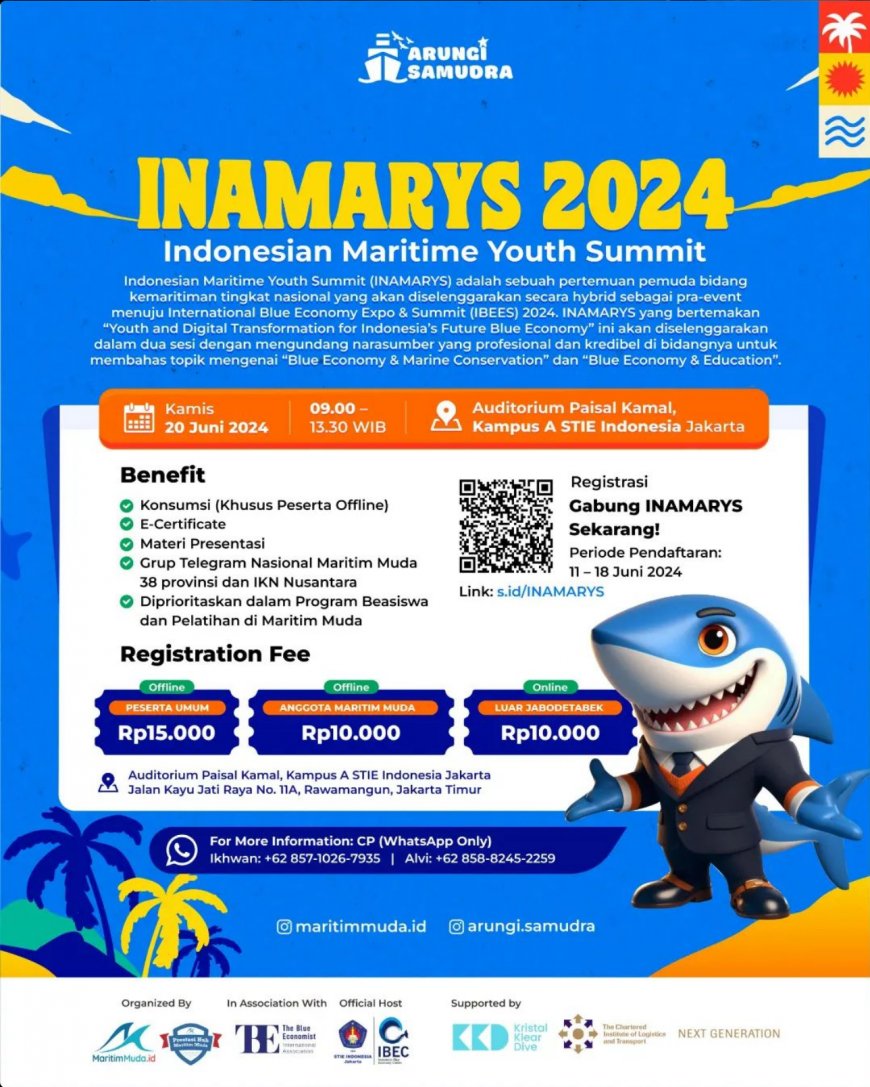 [ 20 Juni 2024 ] Indonesian Maritime Youth Summit 2024