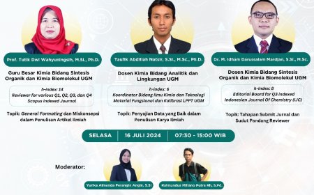 [Workshop | 16 Juli 2024 | Universitas Gadjah Mada] Workshop dan Mentoring Penulisan Ilmiah KMPK 2024