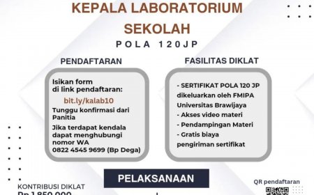 [06 Agustus 2024] Diklat Kepala Laboratorium Sekolah
