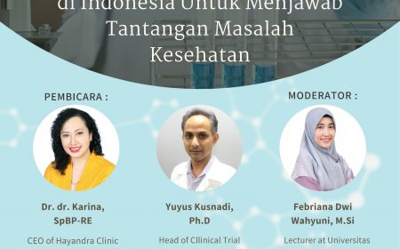 [ July, 20th 2024 ] WEBINAR STEM CELL :  Kemajuan Industri Stem Cell di Indonesia Untuk Menjawab Tantangan Masalah Kesehatan