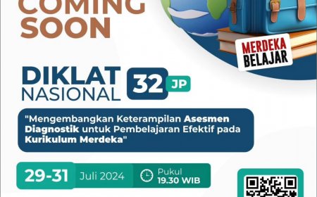 [29-31 Juli 2024] Diklat Mengembangkan Keterampilan Asesmen Diagnostik untuk Pembelajaran Efektif pada Kurikulum Merdeka