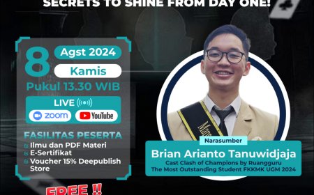 [ 8 Agustus 2024 ] Webinar Curi Start Jadi Mapres Sejak Maba