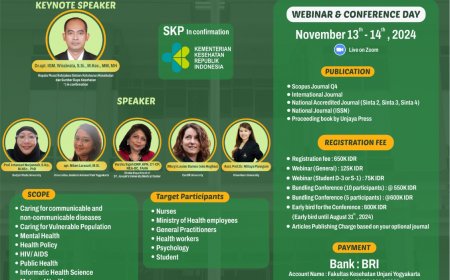 [13-14 November 2024] The 3rd UNICHS (UNJAYA INTERNATIONAL CONFERENCE OF HEALTH SCIENCE)