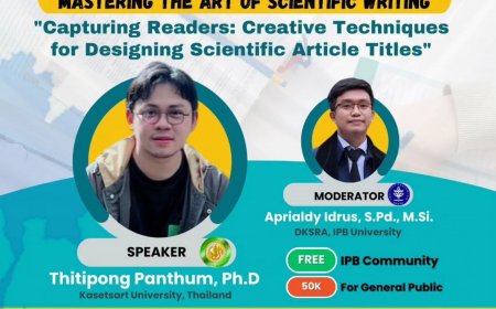 [August 23, 2024] Webinar Series: Mastering The Art Of Scientific Writing