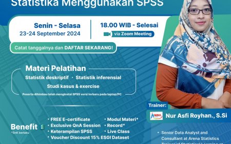 [ 23-24 September 2024 ] Training SPSS Class Batch 2