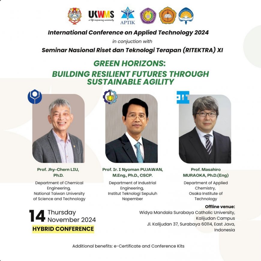 [14 November 2024]  International Conference on Applied Technology (ICAT) 2024