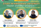 [21 September 2024] Study in Hiroshima University Master and PhD Program