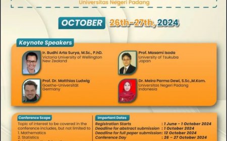 [26 - 27 Oct 2024] The 7th International Conference on Mathematics and Mathematics Education (ICM2E) 2024