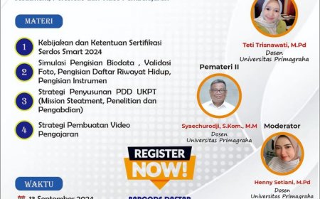 [ 13 September 2024 ] WEBINAR NASIONAL Serdos Smart Batch 1