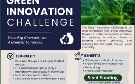 [Kesempatan Emas | Deadline 10 Oktober 2024] Program Green Innovation Challenge