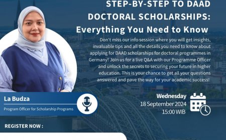 [September 18, 2024] Info Session: Step-by-Step to DAAD Doctoral Scholarships: Everything You Need to Know