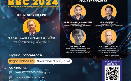 [November 9-10, 2024] The 5th Bioinformatics and Biodiversity Conference (BBC 2024) 