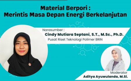 [24 September 2024] Studium Generale Material Berpori: Merintis Masa Depan Energi Berkelanjutan
