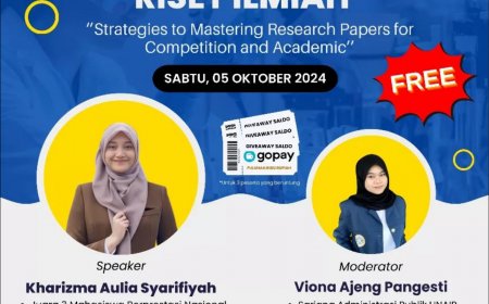[ 05 Oktober 2024 ] Webinar Strategies to Mastering Research Papers for Competition and Academic