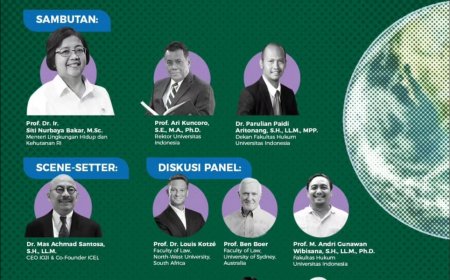 [ 4 Oktober 2024] seminar internasional Tantangan Hukum Atasi Krisis Bumi di Era Antroposen