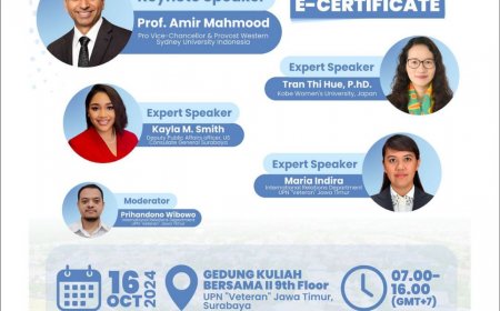 [October 16, 2024 ] Webinar: Strengthening partnership for sustainable development 