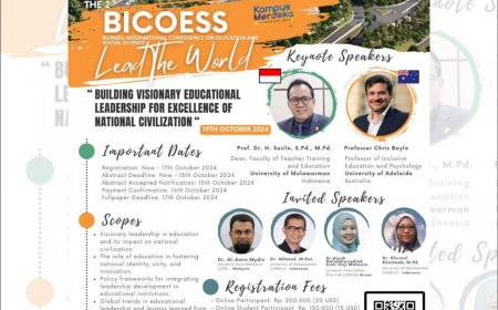 [19 Oktober 2024] The 2nd Borneo International Conference on Education and Social Science (BICOESS)