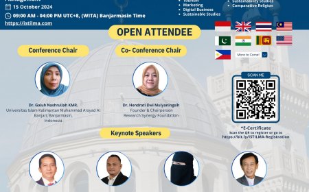 [October 15, 2024] Free The International Conference on Islamic Studies, Law and Management (ISTILMA)