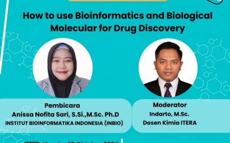 [10 Oktober 2024] Kuliah Tamu How to use Bioinformatics and Biological Molecular for Drug Discovery