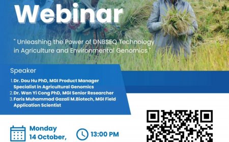 [ October 14, 2024 ] Webinar Unleashing the Power of DNBSEQ Technology in Agriculture and Environmental Genomics