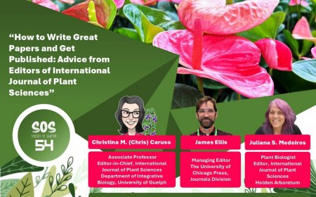 [17 Oktober 2024] Webinar How to write great papers and get published: Advice from editors of international journal of plant sciences