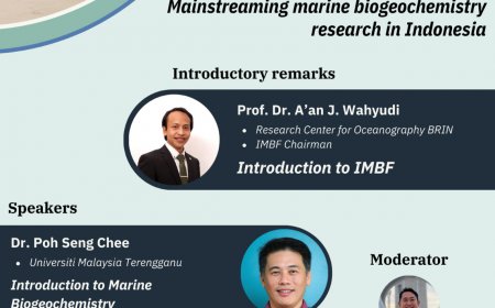 [17 October, 2024] Webinar Mainstreaming Marine Biogeochemistry Research in Indonesia