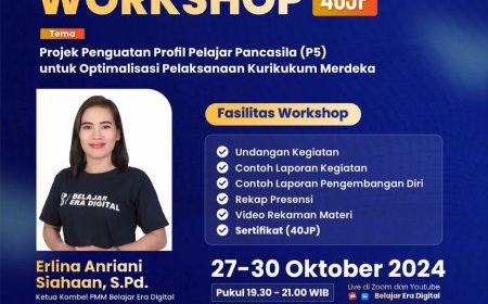 [27-30 Oktober 2024] WORKSHOP 40JP OKTOBER