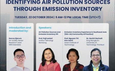 [ 22 October 2024 ] Workshop Identifying Air Pollution Sources Through Emission Inventory