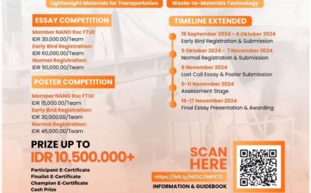 [8 November 2024] Kompetesi NESCO UI 2024: Inovasi Teknologi untuk Keberlanjutan Lingkungan